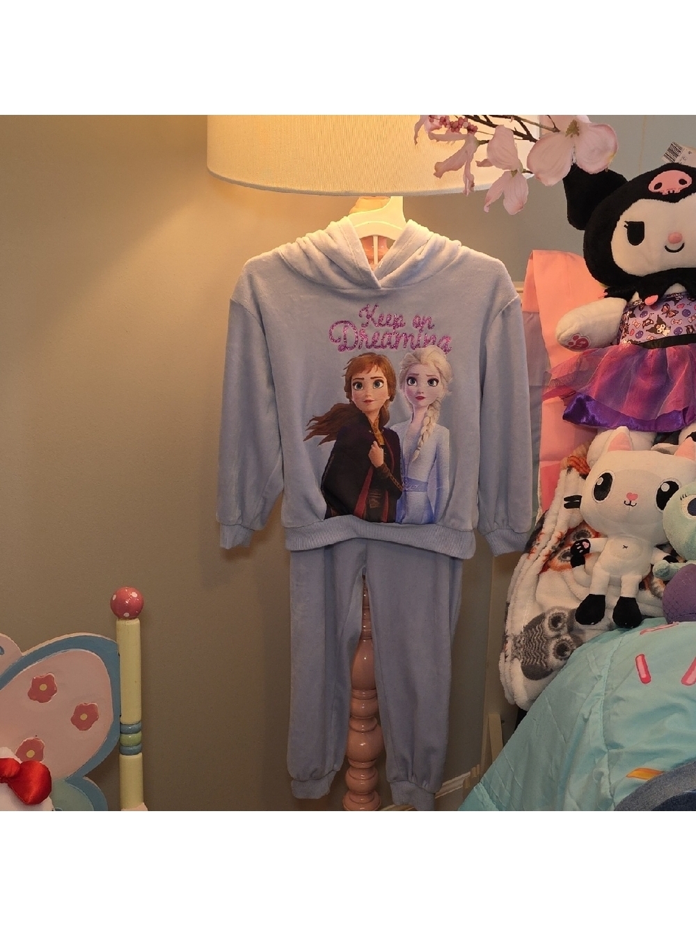 H&M Kids Set - Light Blue with Elsa And Anna